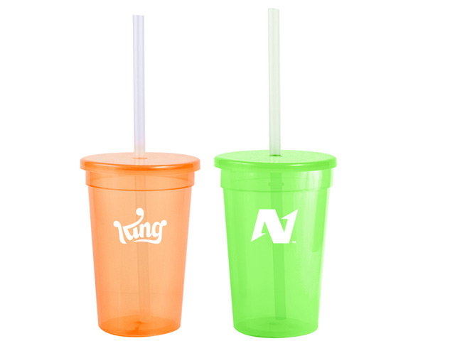 Party Tumbler With Cap and Straw - 500Ml - Image 5