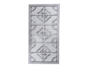 Rectangular Mirror Grey Wash 50X102Cm