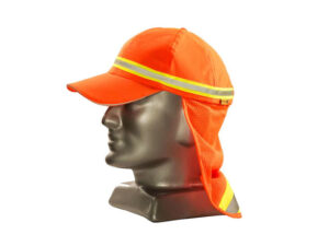 Reflective Baseball Cap With Neck Protector