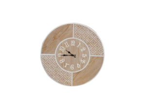 Round Wooden Wall Clock