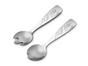 Salad Servers Small - Protea