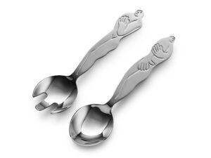 Salad Servers Small - Woman Man