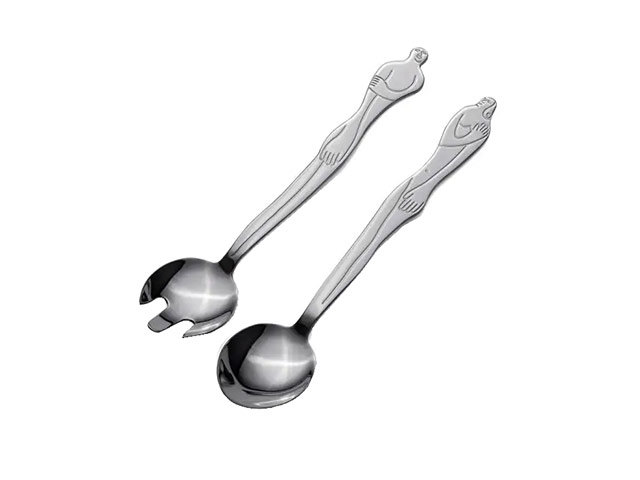 Salad Servers - Woman Man