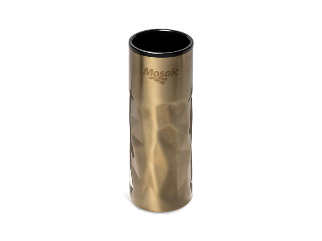 Serendipio Fire And Ice Stainless Steel And Plastic 2-In-1 Tumbler - 435Ml