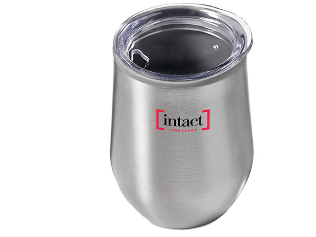 Serendipio Madison Stainless Steel And Plastic Double-Wall Tumbler - 350Ml - Image 3