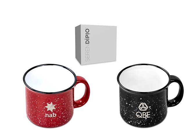 Serendipio Marshall Ceramic Coffee Mug - 400Ml - Image 2