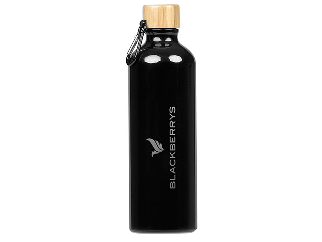 Serendipio Origen Aluminium And Bamboo Water Bottle-750Ml