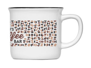 Serendipio York Ceramic Sublimation Coffee Mug - 280Ml