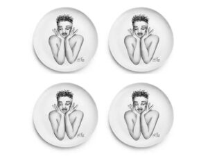 Side Plate Set Of 4 - Fascinating