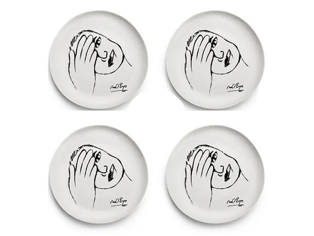 Side Plate Set Of 4 - Just A Minute