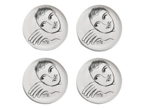 Side Plate Set Of 4 - Lets Face It