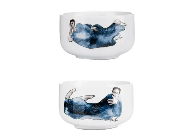 Small Bowl Set Of 2 - Indigo Girls