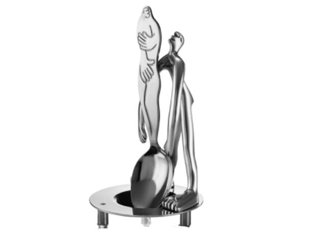 Spoon and Rest Upright Set - Woman Man
