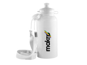 Sports Bottle Lasso Dye Sub Lanyard With Dome Sticker