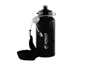 Sports Bottle Lasso Petersham Lanyard With Dome Sticker
