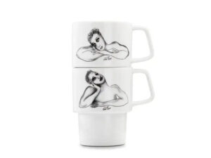 Stackable Mug Set Of 2 - Eye To Eye