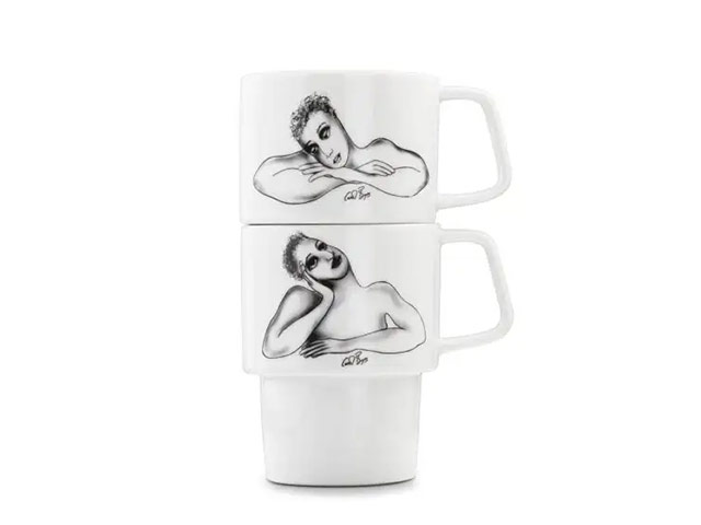 Stackable Mug Set Of 2 - Eye To Eye