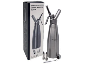 Stainless Steel Cream Whipper 1L