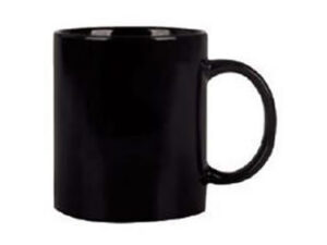 Standard 11Oz Solid Black Mug