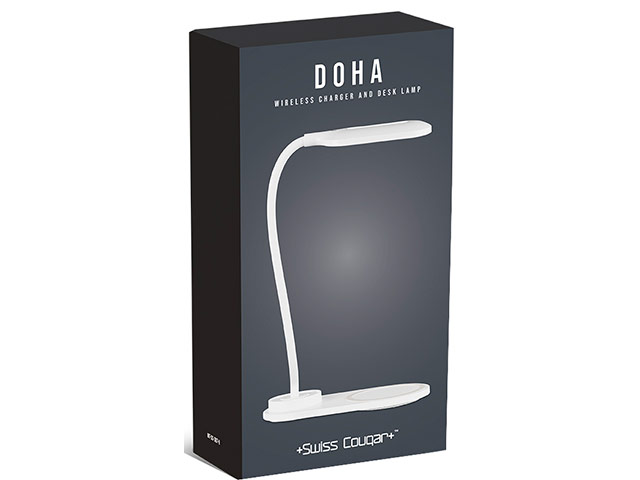 Swiss Cougar Doha Wireless Charger And Desk Lamp - Image 3