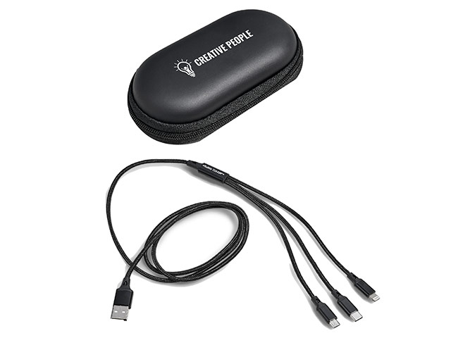 Swiss Cougar Helsinki Tri-Cable In Eva Case