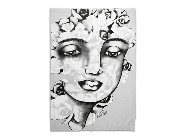 Tea Towel - Succulent Faces