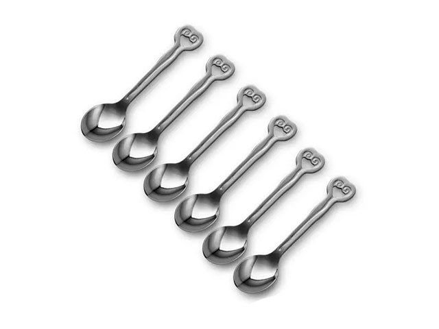 Teaspoon Set Of 6 - Hanging Wave