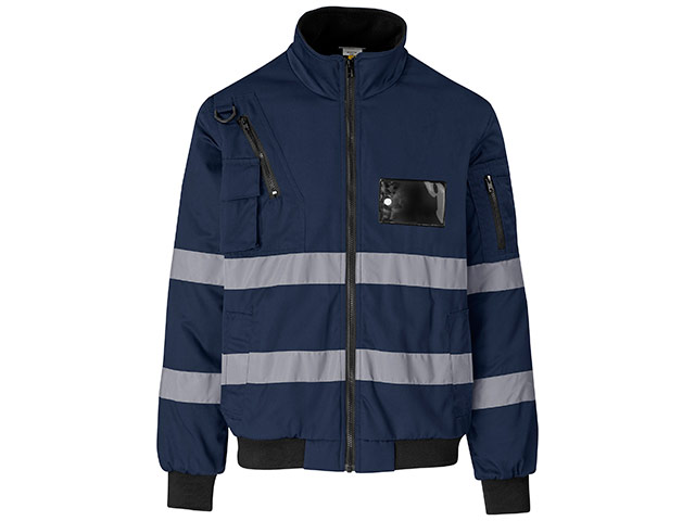 Techno Padded Hi-Viz Reflective Bunny Jacket - Image 2