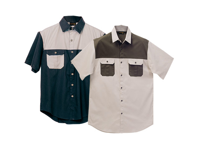 Two Tone Bush Shirt - Image 2