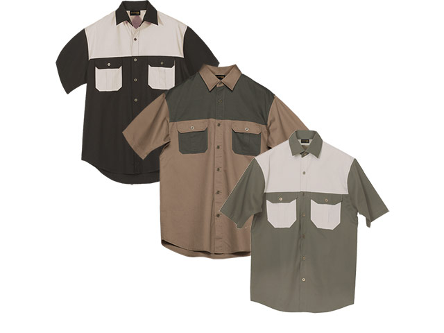 Two Tone Bush Shirt - Image 4