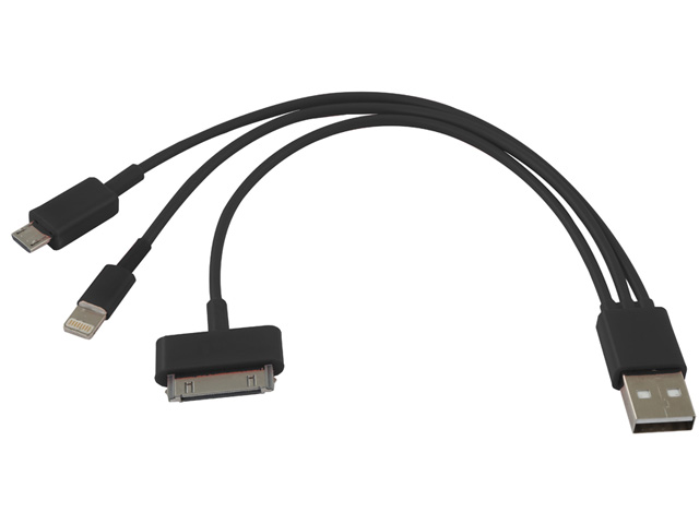 USB Data Transfer And 3-in-1 Charger