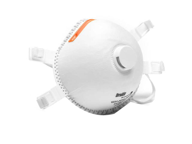 Valved Disposable Moulded Ffp3 Mask
