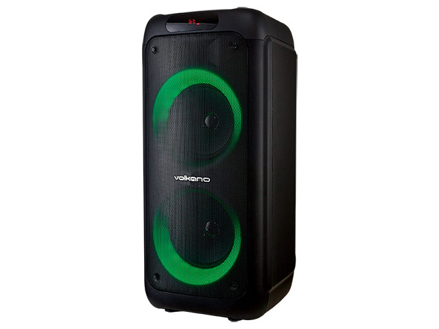 Volkano Helios Series Dual 8 Inch Bluetooth Party Speaker