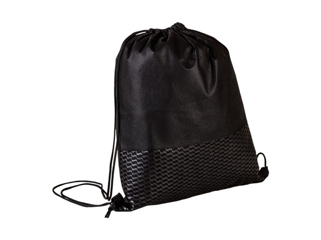 Wave Design Drawstring Bag - Non-Woven