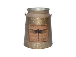Zink Copper Dragonfly Cream Can