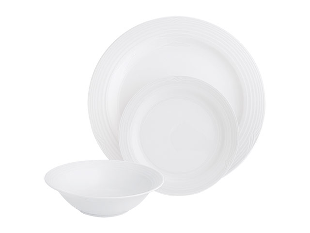 Arctic White 16 Piece Dinner Set