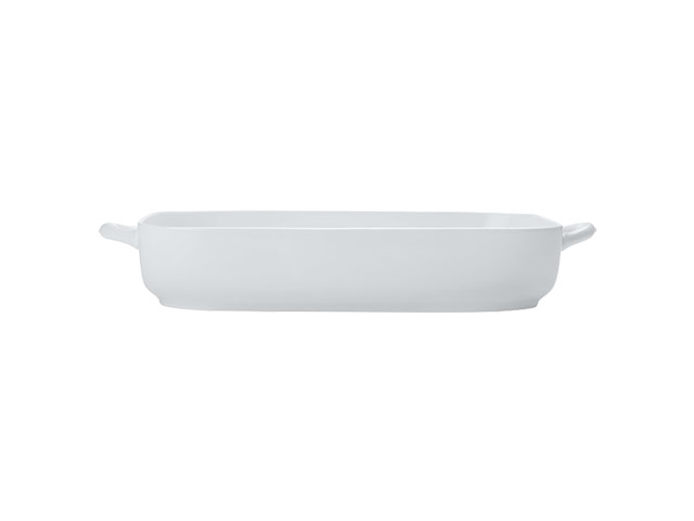 White Basics Pie Dish Oval